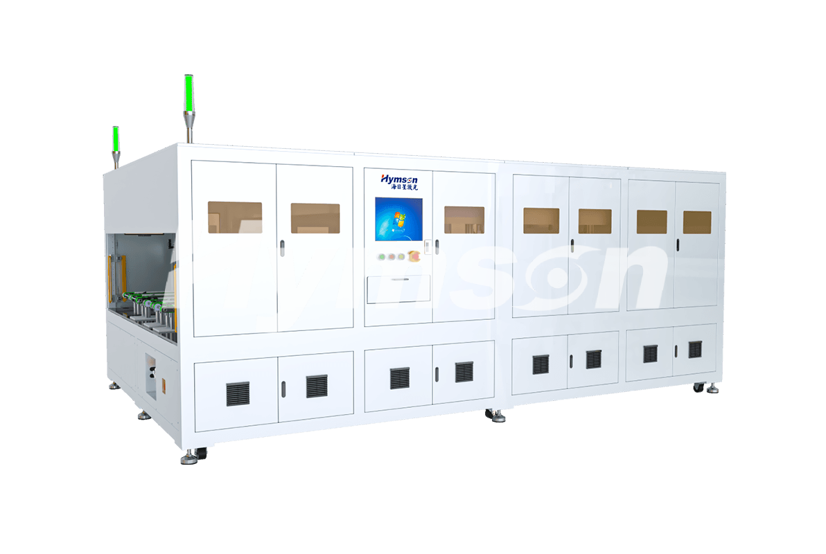 海目星雙軌無損激光劃裂設備：全自動化精準加工，助力電池片高效生產